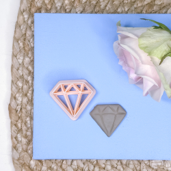 Diamant udstikker med prgning 