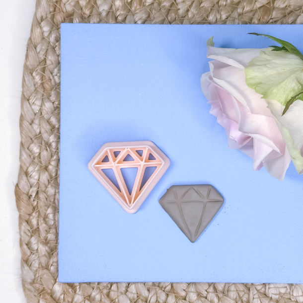 Diamant udstikker med prgning 