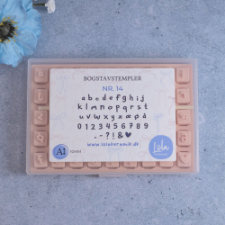 Bogstavstempler nr. 14 - 10mm