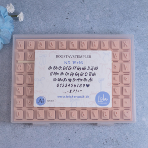 Bogstavstempler nr. 15+16 - 10mm