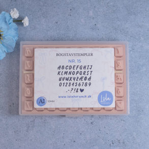 Bogstavstempler nr. 15 - 10mm