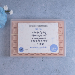 Bogstavstempler nr. 16 - 10mm