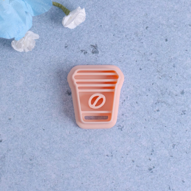 To go kaffe udstikker med prgning - Nr. 1