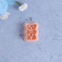 Vingummibamse udstikker med prgning 25mm