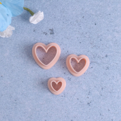 Mini hjerte udstikkere, st nr. 2