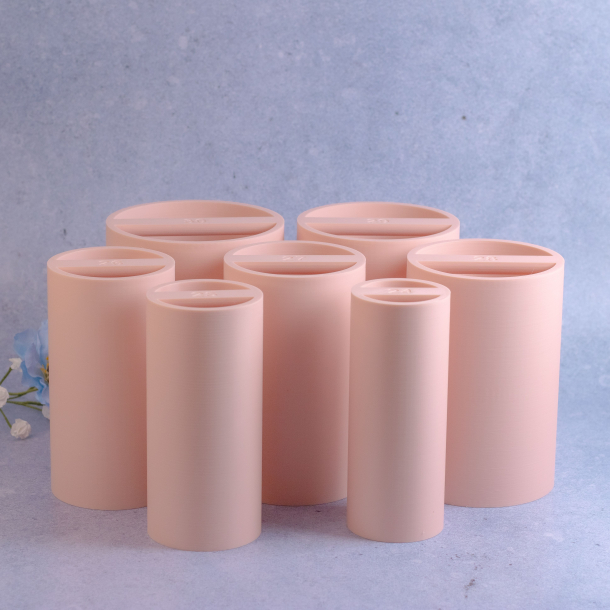 Hndbygningsforme - cylindere