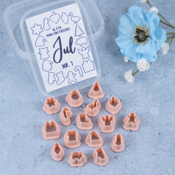 Jul Nr. 1 | 16 stk. Mini udstikkere