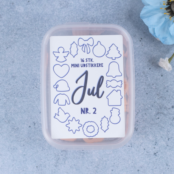 Jul Nr. 2 | 16 stk. Mini udstikkere