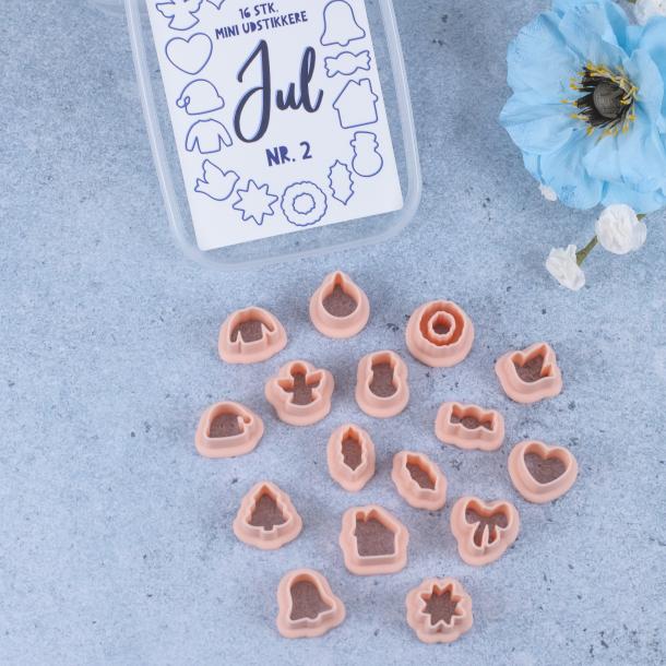 Jul Nr. 2 | 16 stk. Mini udstikkere