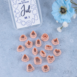 Jul Nr. 2 | 16 stk. Mini udstikkere