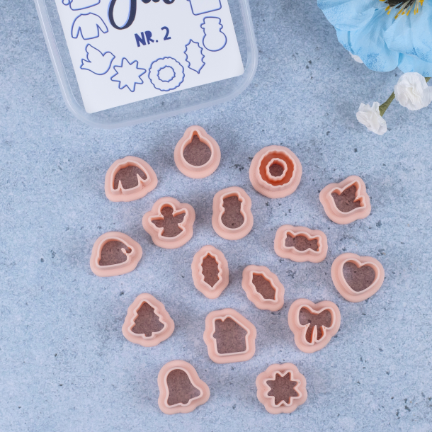 Jul Nr. 2 | 16 stk. Mini udstikkere