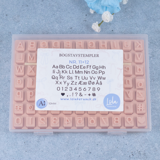 Bogstavstempler nr. 11/12 
