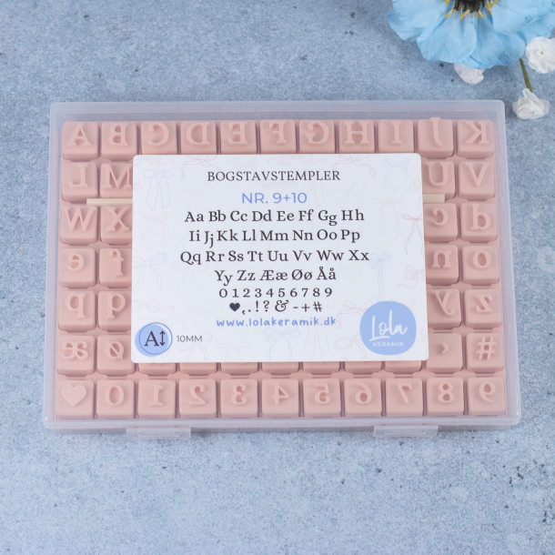 Bogstavstempler nr. 9/10 