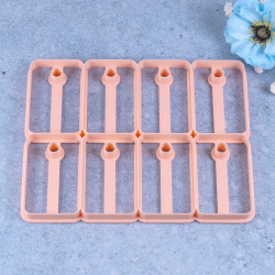 Multiudstikker | Glasurpr�ver - Rektangel med hul