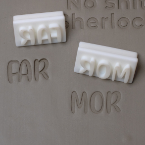 Tekst stempler | Skrifttype 5/6 