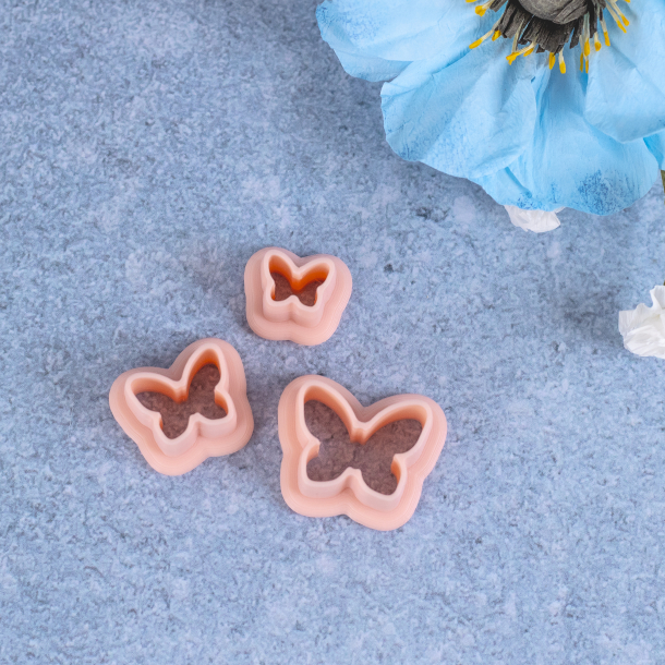 Mini sommerfugle udstikkere, s�t nr. 3