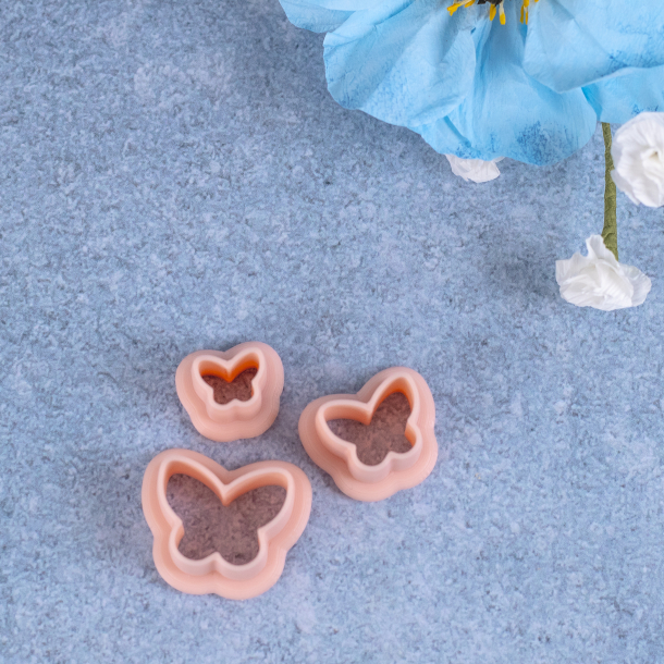 Mini sommerfugle udstikkere, s�t nr. 2