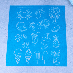 Sommer Vibes | Stencil 0002