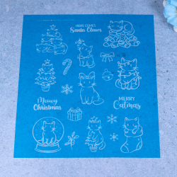 Santa Claws | Stencil 0004