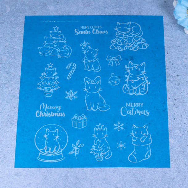 Santa Claws | Stencil 0004