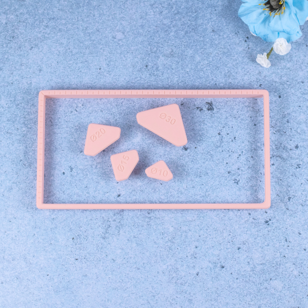 Vinkeludstikker inkl. 4 hj�rner