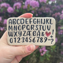 Bogstavstempler nr. 5 - 13mm