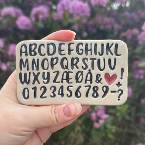 Bogstavstempler nr. 5/6