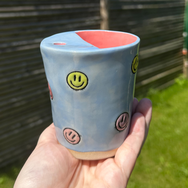 Smiley stempel 20mm - Nr. 2