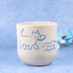 Cats &amp; Books | Stencil 0008