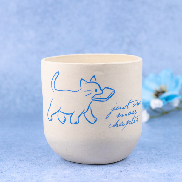 Cats &amp; Books | Stencil 0008