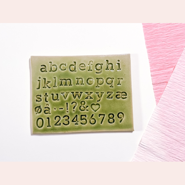 Bogstavstempler nr. 2 - 10mm