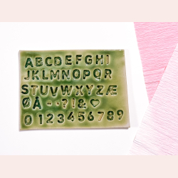 Bogstavstempler nr. 3 - 10mm