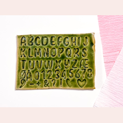 Bogstavstempler nr. 5 - 13mm