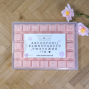 Bogstavstempler nr. 1 - 15mm
