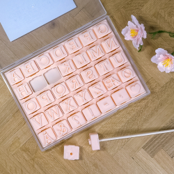 Bogstavstempler nr. 1 - 15mm