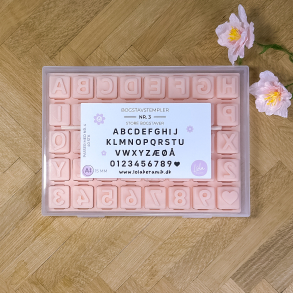 Bogstavstempler nr. 3 - 15mm