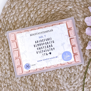 Bogstavstempler nr. 7 - 12mm