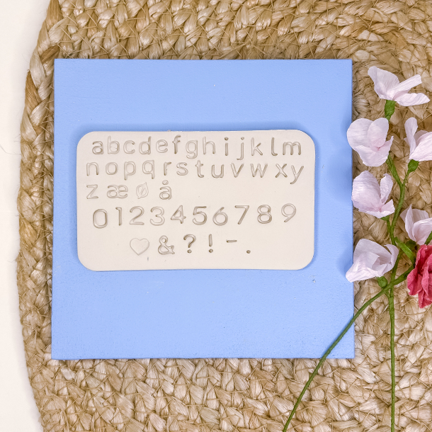 Bogstavstempler nr. 12 - 10mm