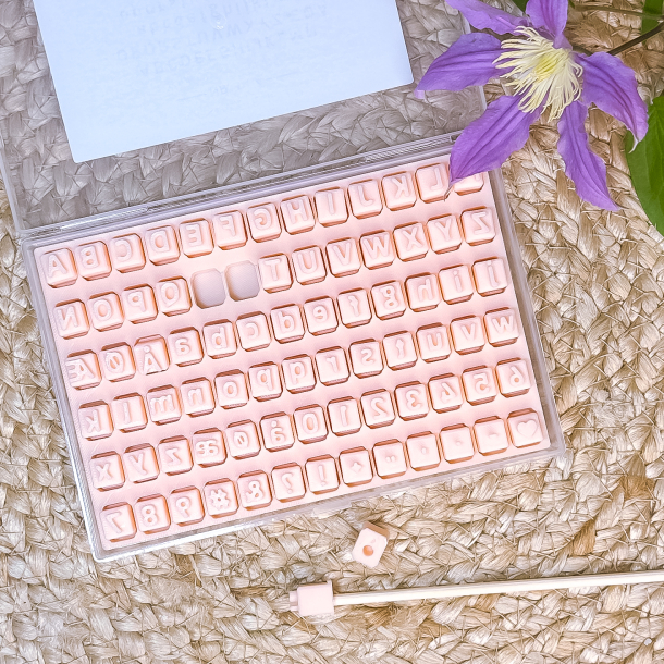 Bogstavstempler nr. 3 + 4 - 7mm