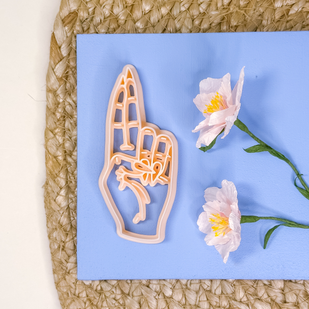 Hndtegn 'As above, so below' udstikker med prgning