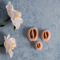 Mini kaffebnne udstikkere med prgning