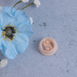 Yin Yang udstikker med prgning