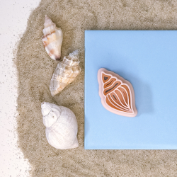 Strandskalle, konkylie udstikker med prgning - Nr. 5