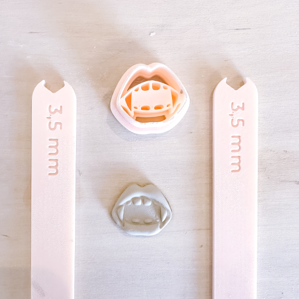 Vampyr mund udstikker med prgning 30mm 