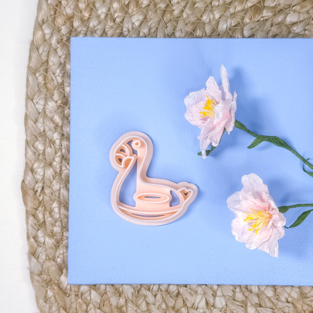 Flamingo badering udstikker med prgning