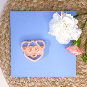 Skum panda slik udstikker med prgning 50mm