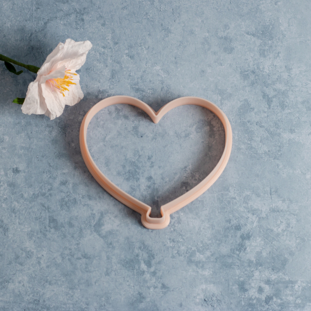 Ballon udstikker, hjerte - nr. 4