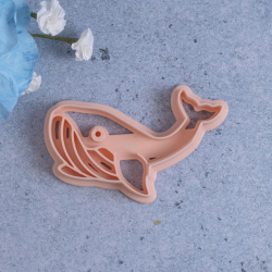 Blhval udstikker med prgning