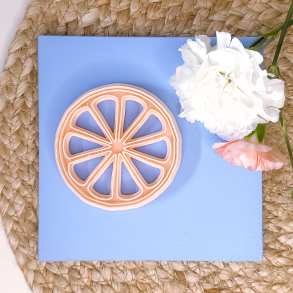 Citrus skive udstikker med prgning 80mm - Nr. 1