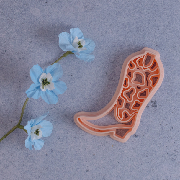 Cowgirl stvle udstikker med prgning 80mm